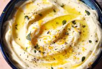 Creamy Whipped Ricotta Dip with Lemon and Herbs