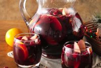 Festive Red Christmas Sangria Recipe for Holiday Gatherings