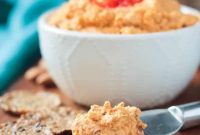 Creamy Vegan Cheddar-Style Cheese Spread for Sandwiches & Dips