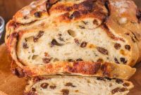 Sourdough Cinnamon Raisin Loaf — Soft, Sweet, Perfect Spice