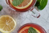 Honey Citrus Mint Tea — Copycat Starbucks Medicine Ball Recipe