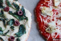 Gluten-Free Vegan Pita Crust Pizza Recipe