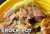 Slow-Cooker Pork Steak and Cabbage Dinner Recipe