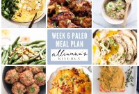 Week 6 Complete Paleo Meal Plan: 7-Day Recipes & Grocery List