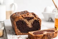 Marble Chocolate Swirl Banana Bread Recipe