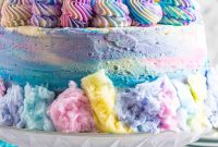 Whipped Cotton Candy Cake Recipe for Celebratory Parties