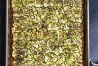Crispy Parmesan Baked Zucchini Slices
