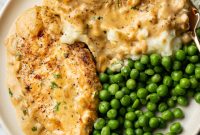Creamy Boursin Chicken with Garlic and Herbs