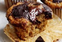 Moist Chocolate-Swirled Banana Muffins for Chocolate Lovers