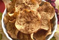 Crispy Oven-Dried Apple Chips Recipe for Snacking