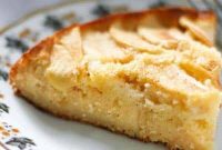 Moist Apple Yogurt Cake Recipe with Cinnamon Glaze