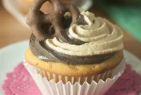 Chubby Hubby-Inspired Ice Cream Cupcakes Recipe
