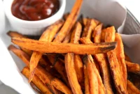 Crispy Air Fryer Sweet Potato Fries Recipe
