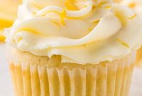 Zesty Lemon Cupcakes Recipe with Simple Glaze