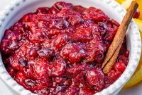 Tangy Cranberry Orange Sauce Recipe for Holidays and Leftovers