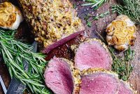 Herb-Crusted Grilled Beef Tenderloin Recipe