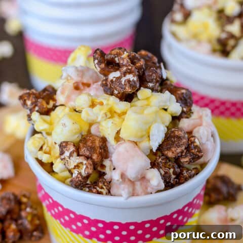 Banana Split Popcorn