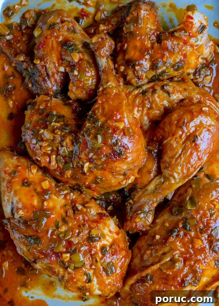 Spicy Lemon Garlic Chicken Recipe — Chicken Maison Copycat 8 Spicy lemon garlic chicken ready to serve