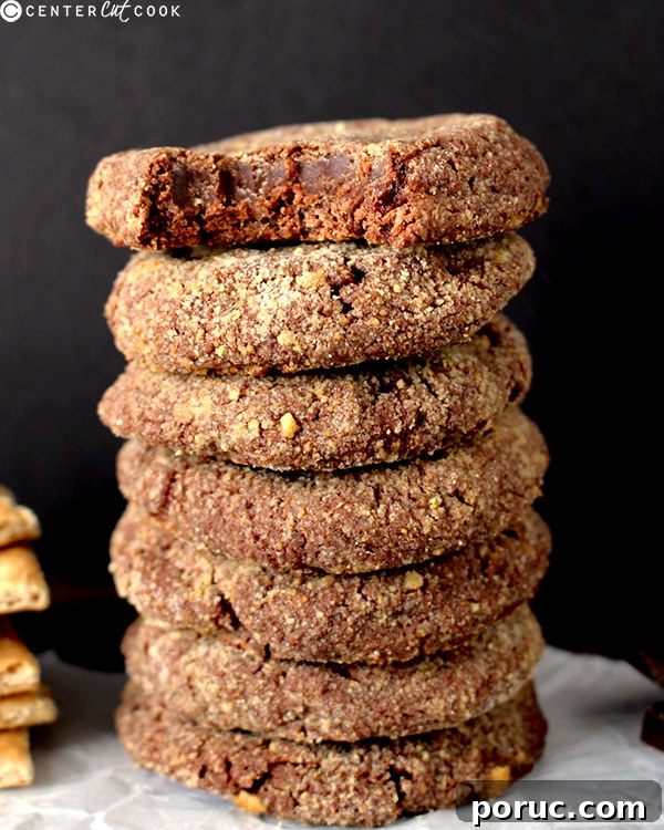 chocolate cheesecake cookies 2