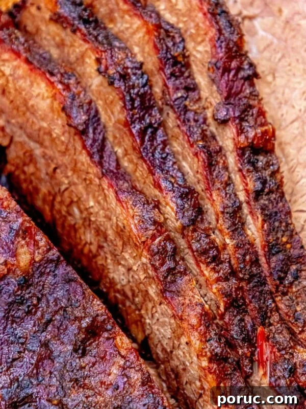 Grilled Corn on the Cob: 3 Quick Methods in 20 Minutes 8 sliced smoked brisket
