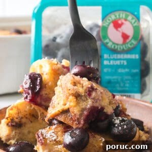 Blueberry French Toast Casserole Recipe for Brunch or Holidays 10 img 135219 9