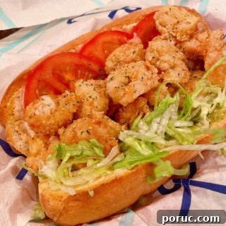 Crispy Shrimp Po' Boy Sandwich Recipe for Classic New Orleans Flavor 13 Shrimp Po'Boy Sandwich