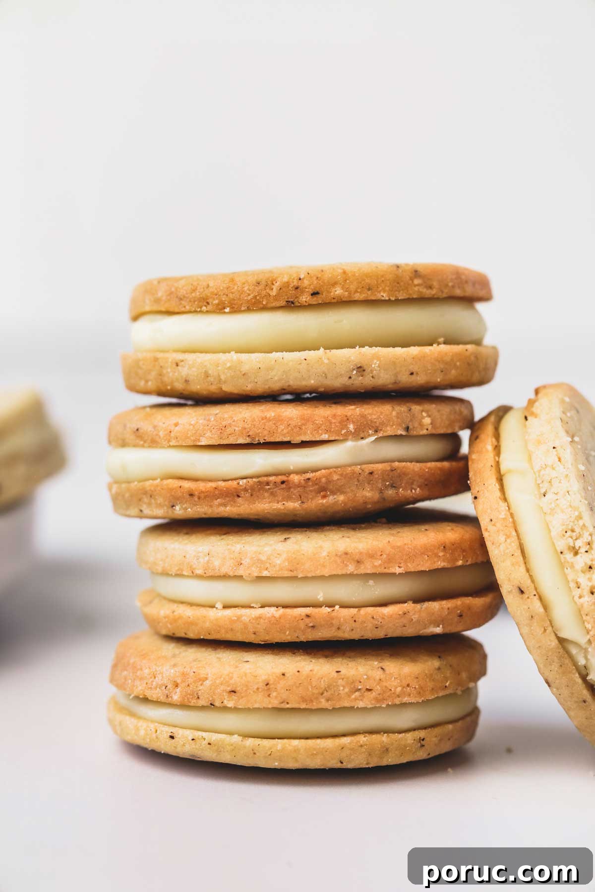 shortbread cookies on a table
