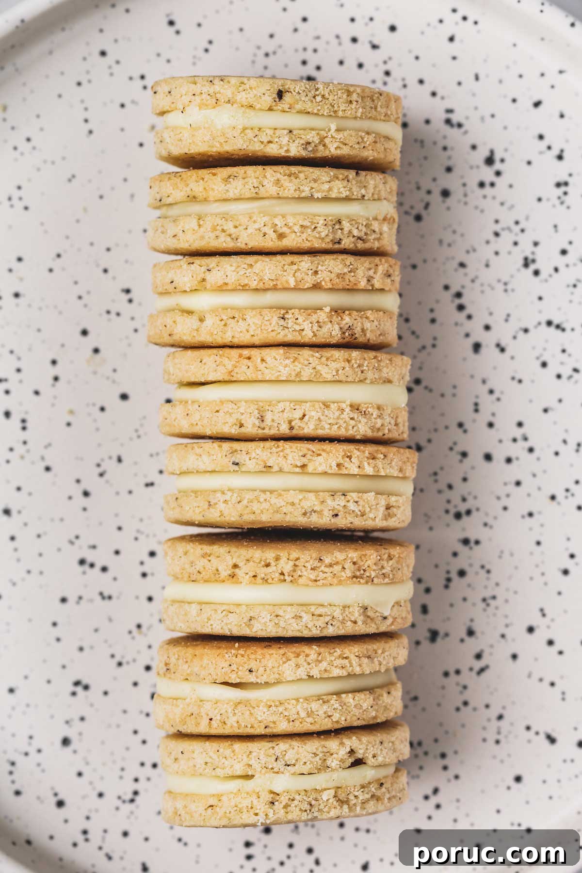 shortbread cookies on a plate