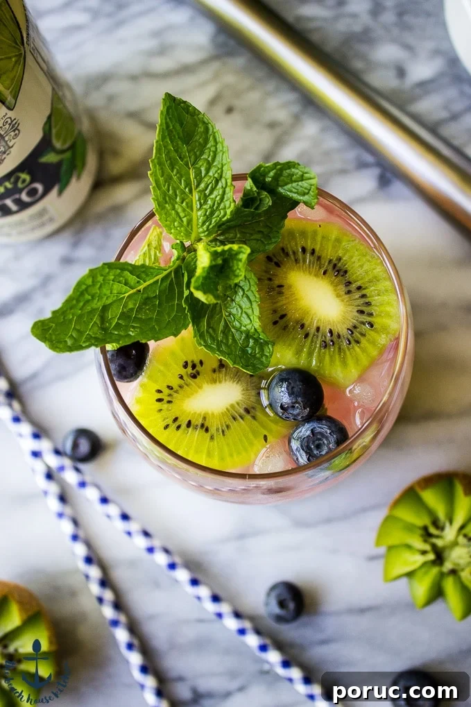 Blueberry Kiwi Mojito Recipe: Refreshing Summer Cocktail Guide 3 Blueberry Kiwi Mojito