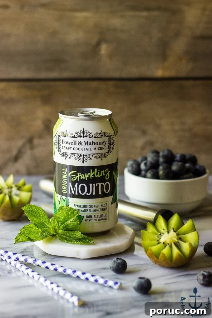 Blueberry Kiwi Mojito Recipe: Refreshing Summer Cocktail Guide 4 Blueberry Kiwi Mojito