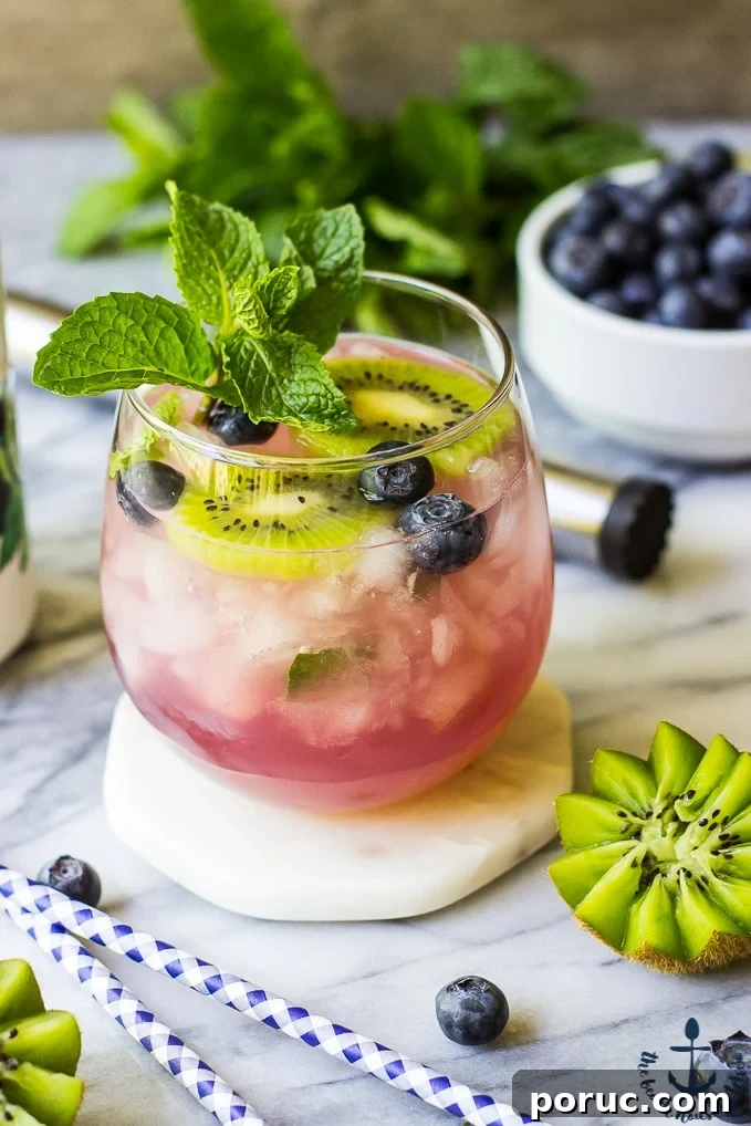 Blueberry Kiwi Mojito Recipe: Refreshing Summer Cocktail Guide 5 Blueberry Kiwi Mojito