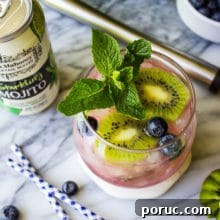 Blueberry Kiwi Mojito Recipe: Refreshing Summer Cocktail Guide 7 Blueberry Kiwi Mojito