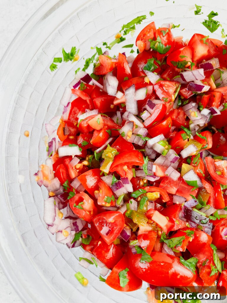 Mild Pico de Gallo Recipe: Fresh Tomato Salsa for Any Meal 4 mild pico de gallo recipe