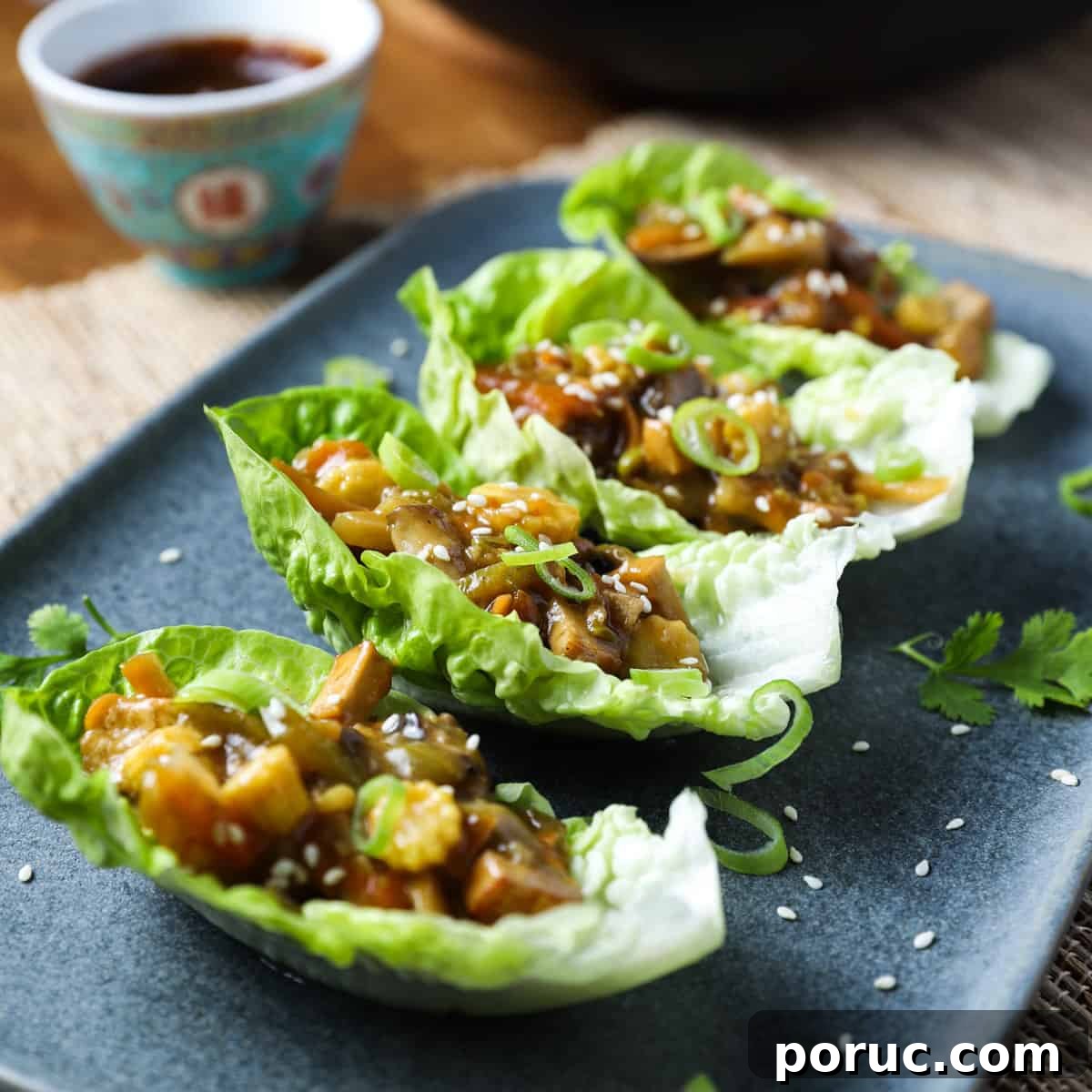 Easy Vegan San Choy Bau