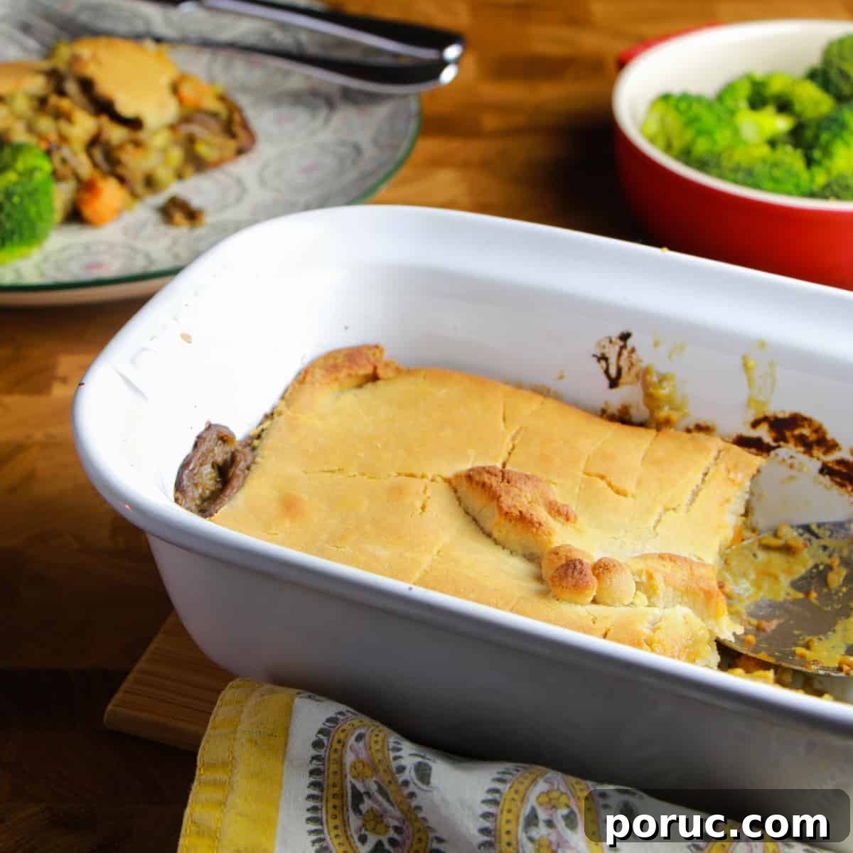 Creamy Vegan Pot Pie with Tahini Pastry