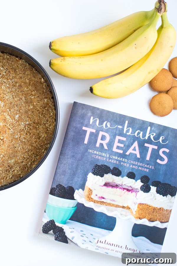 No-Bake Banana Cream Cheesecake Pudding Recipe 3 No Bake Banana Cream Pudding Cheesecake combines everything you love about banana pudding and cheesecake in one irresistible dessert!