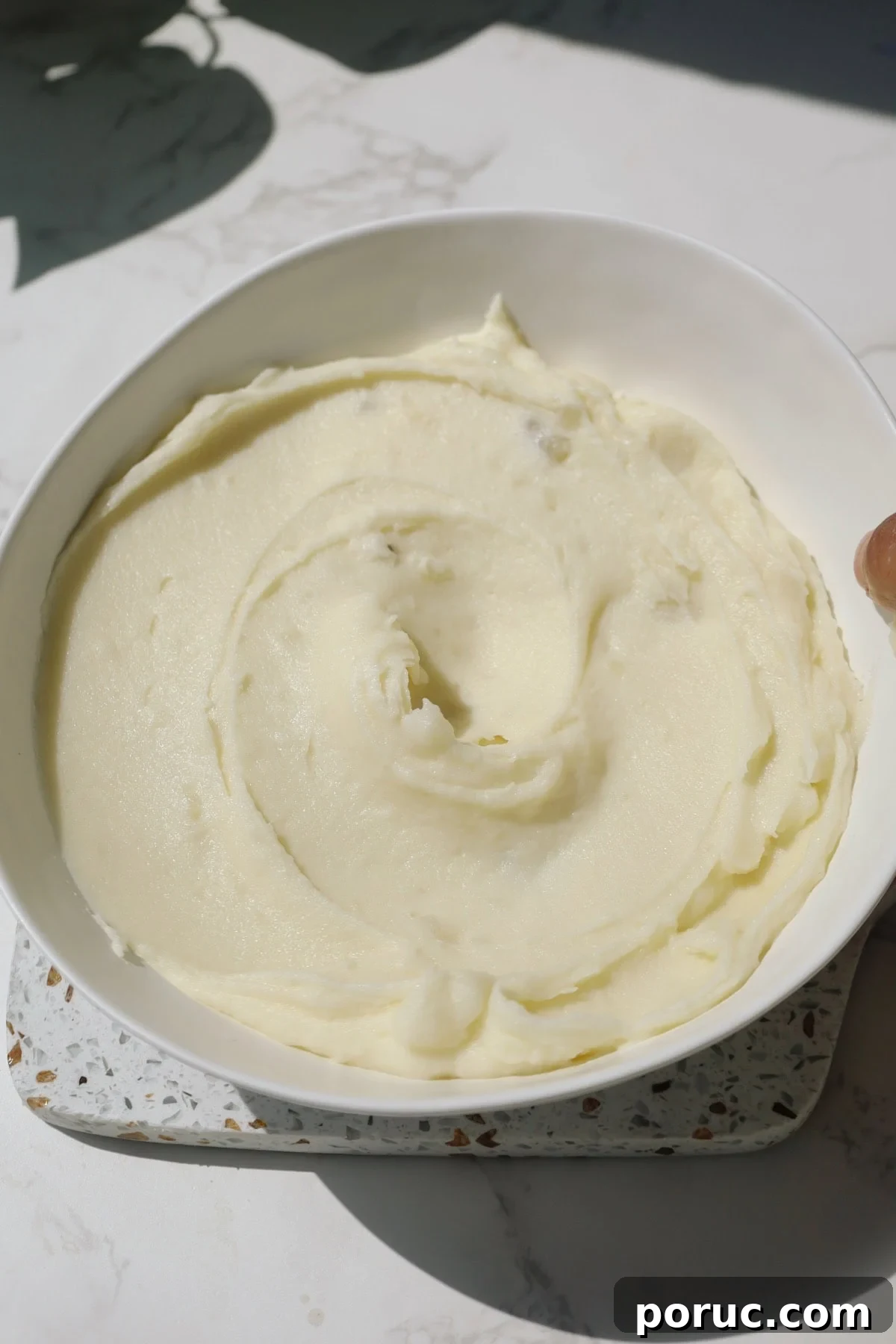 Final recipe a large bowl.