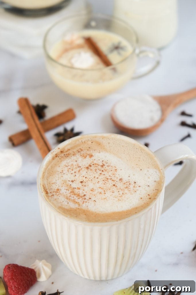 Homemade Eggnog Latte: Recipe Using Homemade Eggnog 2 Egg Nog Latte