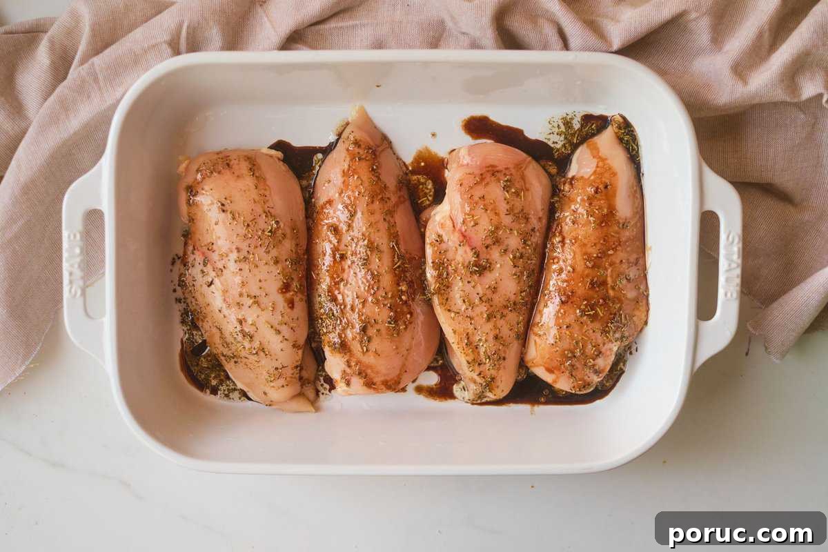 Preparing chicken