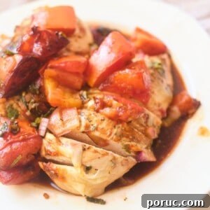 Baked bruschetta chicken thumbnail