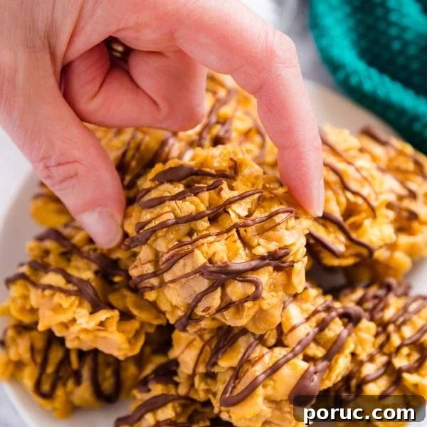 Peanut Butter No Bake Cookies