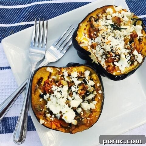 21 Day Fix Stuffed Acorn Squash | Confessions of a Fit Foodie