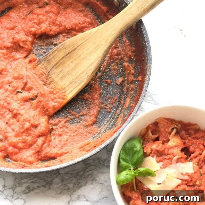 Image for Thursday: Healthy Penne Vodka Sauce with Chicken