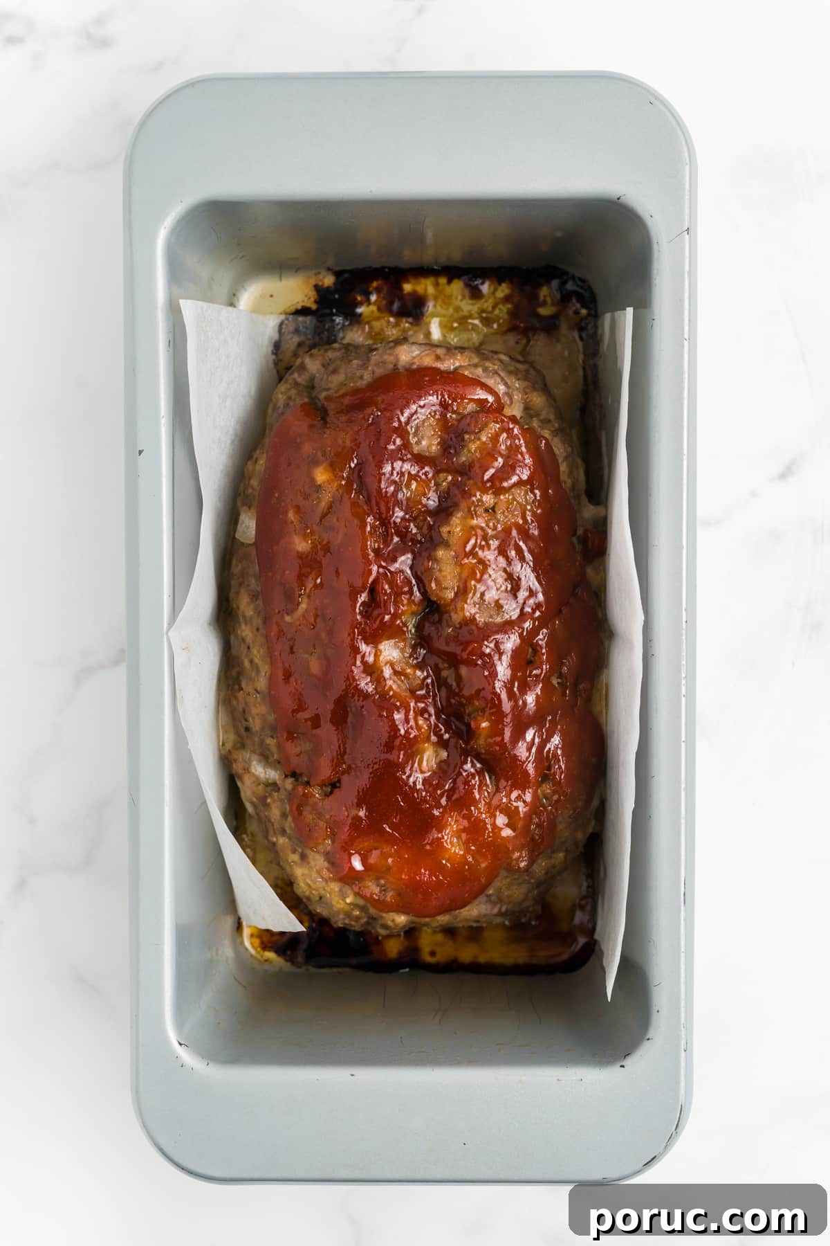 1-Pound Classic Meatloaf Recipe for Moist, Flavorful Results 11 The meatloaf cooked and cooling.