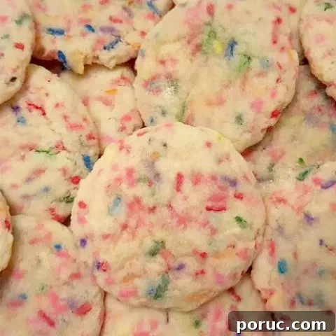 Funfetti Cake Mix Cookies