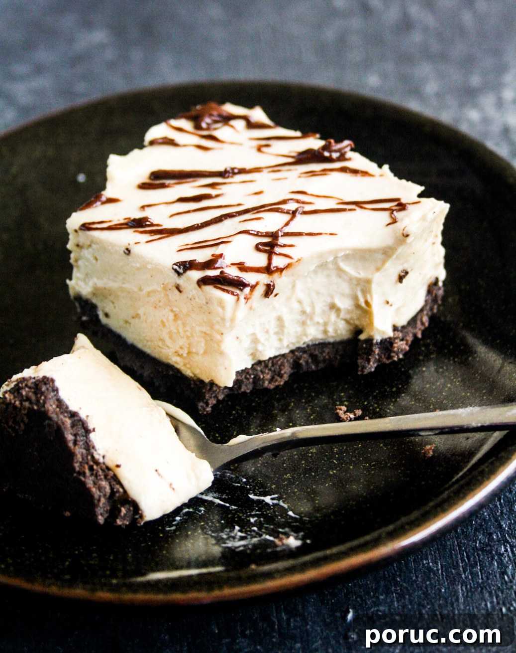 No-Bake Peanut Butter Cheesecake Bars Recipe — Creamy Dessert Step-by-Step 5 Light and creamy no bake peanut butter cheesecake bars with Oreo Crust