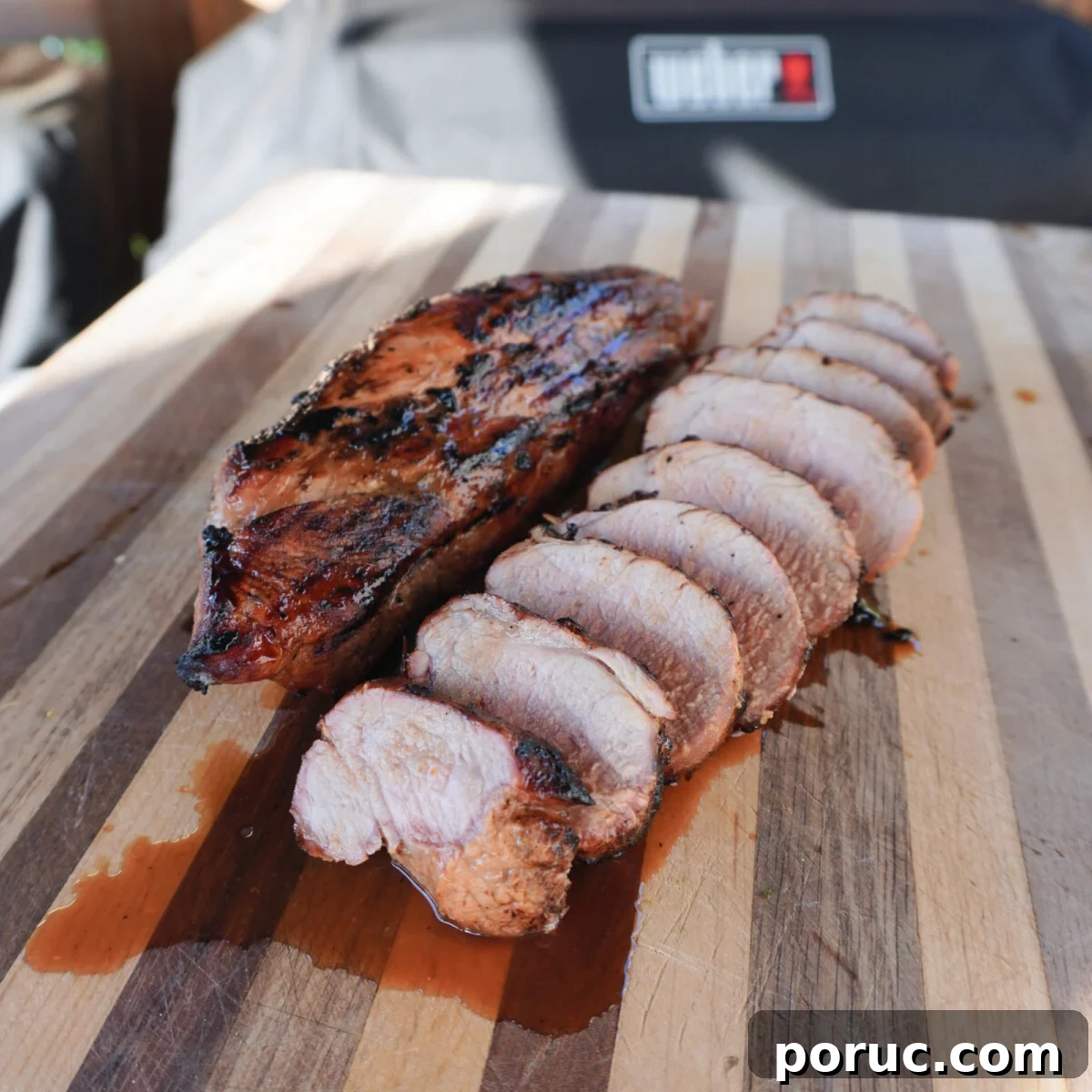 Sweet and Savory Pork Tenderloin Recipe with Glaze and Herbs 2 Sweet and Savory Pork Tenderloin.