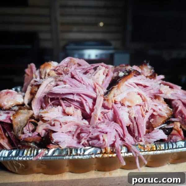 Sweet and Savory Pork Tenderloin Recipe with Glaze and Herbs 11 Shredded Ham.
