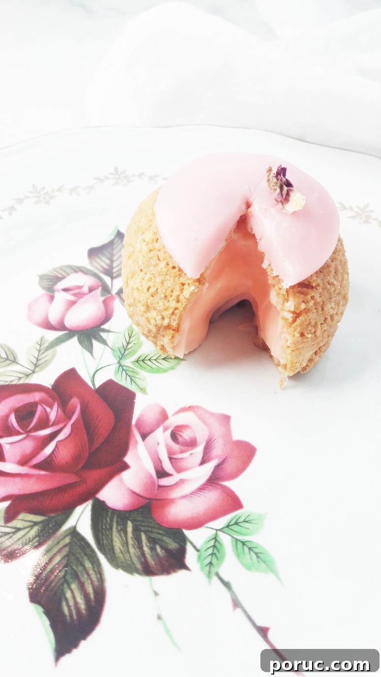 Popelini Paris. Perfect dessert choux, rose & raspberry, apple tatin & tapioca.