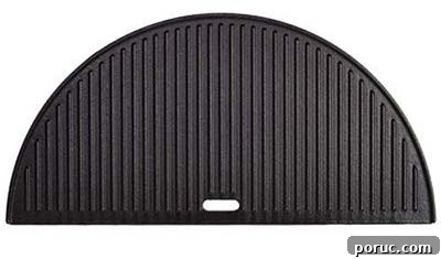 Top Kamado Grill Accessories: Rotisserie Kits, Pizza Stones & More 11 Kamado griddle insert